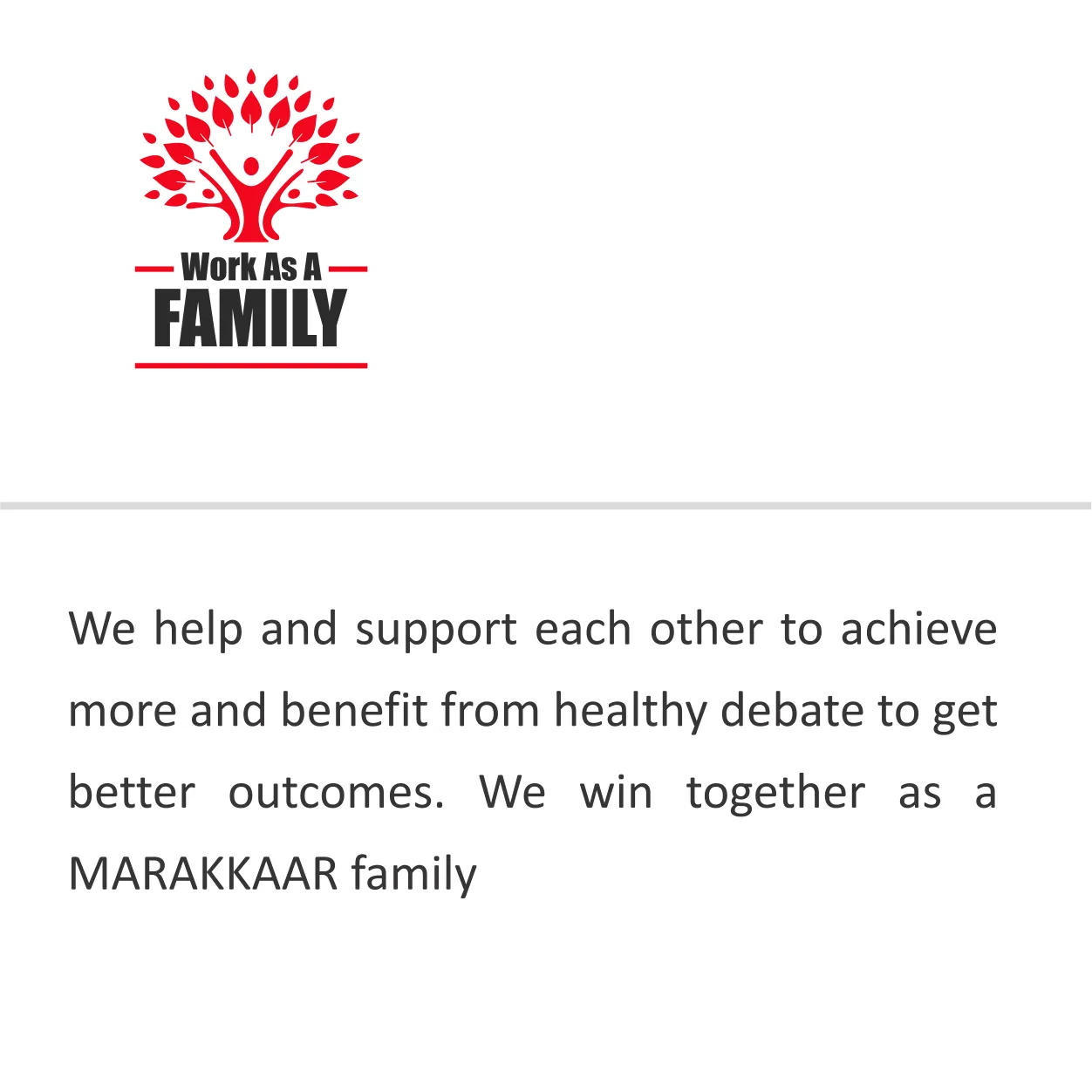 Work as a Family